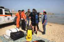 بالصور: أعمال البحث ما زالت جارية عن الشاب "عبد الكريم بني جابر" في شواطئ يافا 